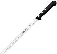 Ножи для тонкой нарезки ARCOS 281801 сталь нерж., полиоксиметилен, L=36/24см, черный, металлич.