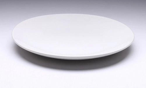 Тарелка мелкая TVIST Ivory фк4005 фарфор, D=20,4 см, белый