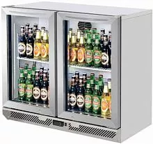 Шкаф холодильный барный TURBO AIR TB9-2G-SL-900