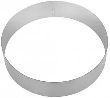 Форма для торта круглая LUXSTAHL 160 мм, нержавеющая сталь мки010