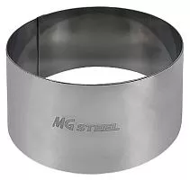 Форма кондитерская круг MGSTEEL 72615 нерж.сталь, D=9, H=6 см