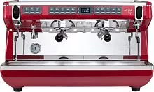 Кофемашина рожковая NUOVA SIMONELLI Appia Life Timer 2 высокие группы, 220V, красный