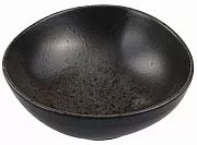 Салатник PORLAND Stoneware Ironstone 36DC14 фарфор, D=15, H=5,6 см, черный