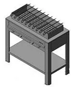 Шашлычница HEIDEBRENNER 8008 SPIT газ