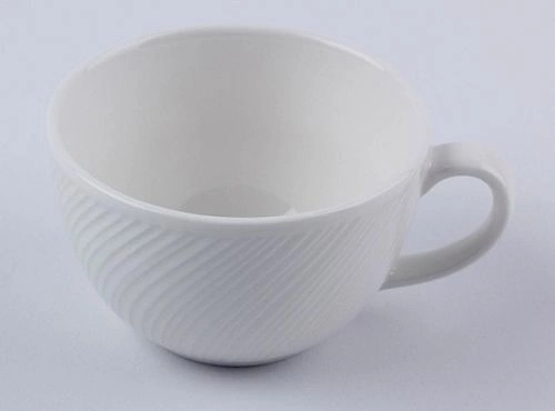 Чашка для чая PORLAND Storm 04ALM001239 фарфор 320мл, белый