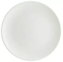 Тарелка мелкая BONNA Ирис IRSWHGRM17DZ фарфор, D=17 см, белый