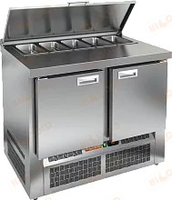 Стол холодильный для салатов HICOLD SLE1-11GN (1/3) О БЕЗ КРЫШКИ