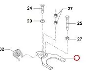 Вилка BEAR VARIMIXER RN20-16.1M5