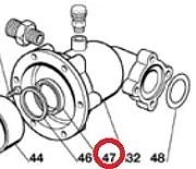 Уплотнение кольцевое SCOTSMAN 640096 00