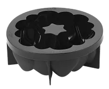 Форма для мороженого/суфле PAVONI 3D "Невада" d180мм h70мм (объем 1,15л), силикон