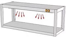 Полка тепловая ROBOLABS ПСПК1Д-100/35-В4