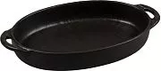 Блюдо овальное P.L. Proff Cuisin Black Star 81223455 фарфор, L=22,5, H=4 см, черный