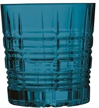 Стакан олд фэшн ARCOROC Даллас Q0375 стекло, 300 мл, D=8,5, H=9,5 см, синий