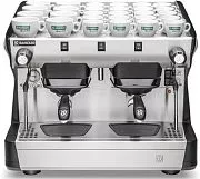 Кофемашина рожковая RANCILIO Classe 5 S Compact 2 низкие группы, черный