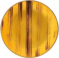 Тарелка глубокая WILMAX Scratch WL-668427/A фарфор, D=25,5 см, желтый