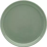 Тарелка мелкая OXFORD Flat Shape Matcha AO03-1A04 керамика, D=20 см, зеленый