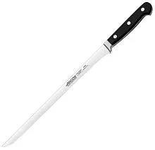 Ножи для тонкой нарезки ARCOS 256800 сталь нерж., полиоксиметилен, L=420/300, B=17мм, черный, металл