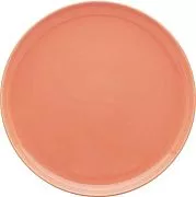 Тарелка мелкая OXFORD Flat Shape Apricot AO02-1A03 керамика, D=26 см, оранжевый