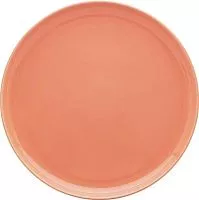 Тарелка мелкая OXFORD Flat Shape Apricot AO02-1A03 керамика, D=26 см, оранжевый