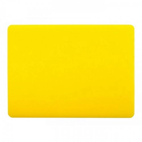 Доска разделочная кт228, полипропилен, 400х300х12мм, желтый