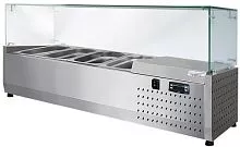 Витрина настольная холодильная FINIST ToppingBox НХВсп-4, с прямоугольным стеклом