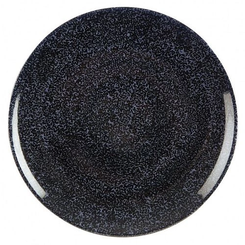 Тарелка плоская без рима PORLAND Orion 04ALM004705 фарфор 30 см, темно-синий