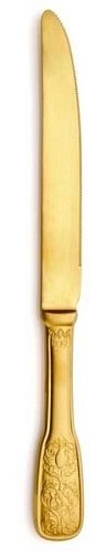 Нож столовый COMAS Versailles 18/10 satin gold нерж.сталь, L=24,5 см, B=4 мм, золото