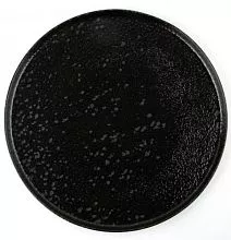 Тарелка PORLAND Black Moss 18CP31 фарфор, D=30,8, H=1,2 см, черный