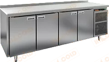 Стол холодильный HICOLD SN 1111/TN (полипропиленовая столешница)