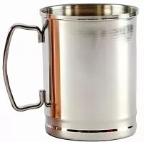 Кружка для коктейля P.L. Proff Cuisine Moscow Mule MMSH35 нерж.сталь, 350 мл, металлич.