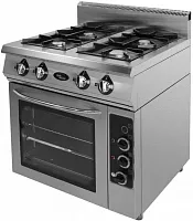 Плита газовая GRILL MASTER Ф4ПДГ/800 50001Э