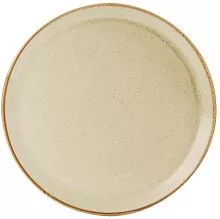 Тарелка для пиццы PORLAND Seasons 162920 фарфор, D=20 см, желтый