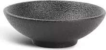 Соусник F2D Black Dusk 604509 фарфор, D=7,5 см, черный