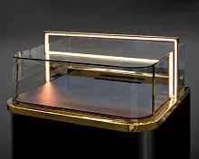 Витрина встраиваемая FINIST Glassier Luxury Gold GLG-8/70/3
