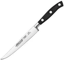 Нож поварской ARCOS 230500 сталь нерж., полиоксиметилен, L=26/13, B=2см, черный, металлич.