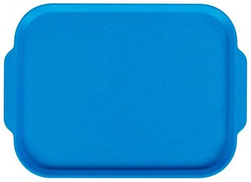 Поднос столовый мки042, 450х355 мм с ручками голубой