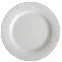 Тарелка PORLAND Storm 04ALM001131 фарфор 17 см, белый