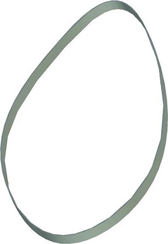 Форма кондитерская пасхальное яйцо SPIKA нерж.сталь, L=11, B=8 см