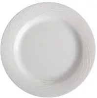 Тарелка PORLAND Storm 04ALM001132 фарфор 25 см, белый