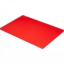 Доска разделочная пластик 40х30 красная MVQ 64530CBRZ
