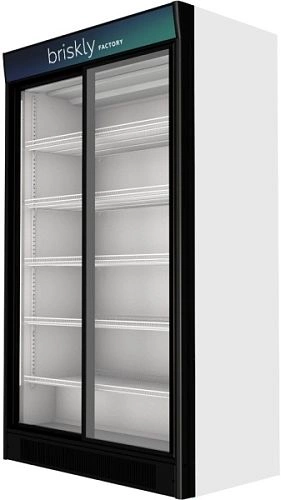 Шкаф холодильный Briskly 11 Slide AD белый