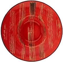 Тарелка глубокая WILMAX Scratch WL-668224/A фарфор, 1500 мл, D=25,5 см, красный