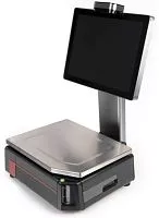 Весы торговые с печатью этикеток MERTECH M-ER 727 PM-15.2 VISION-AI, 15', USB, Ethernet, Wi-Fi