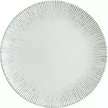 Блюдо круглое BONNA Ирис IRSGRM27DZ фарфор, D=27 см, серый
