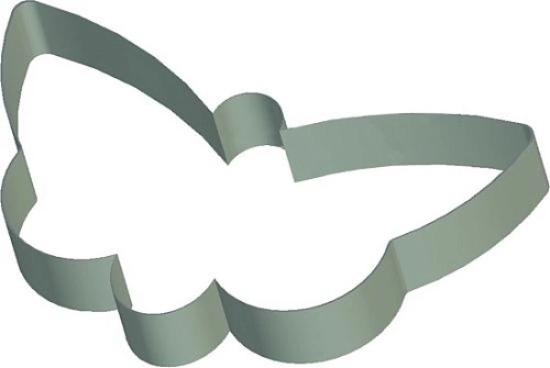 Форма кондитерская бабочка SPIKA нерж.сталь, L=10, B=10 см
