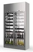 Шкаф винный ENOFRIGO WINE LIBRARY 2P ISOLA A1WINELIBI22/6RC серебристый