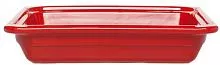 Гастроемкость керамическая EMILE HENRY GN 1/2-65, серия Gastron, цвет красный