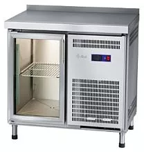 Стол холодильный среднетемпературный с бортом ABAT СХС-70 дверь-стекло