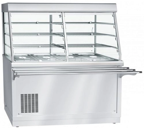 Прилавок-витрина холодильный ABAT HOT-LINE ПВВ(Н)-70Х-С-01-НШ
