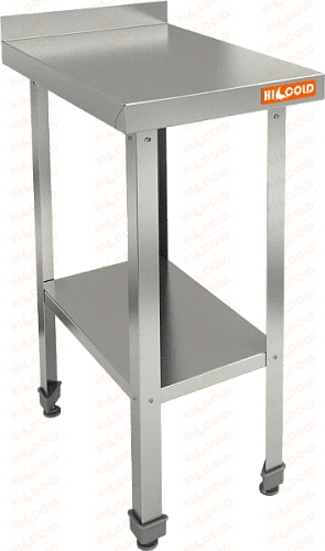 Стол пристенный с полкой HICOLD НСО-5/7БП ЭН